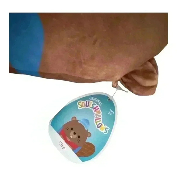 Squishmallows Chip Beaver 8" Plush - Picture 3 of 3